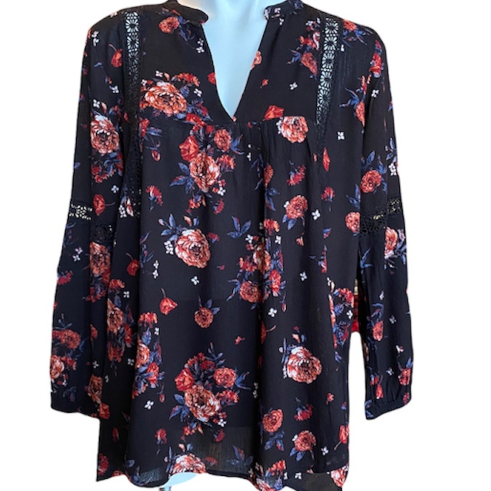 Belle Du Jour Floral Boho Top